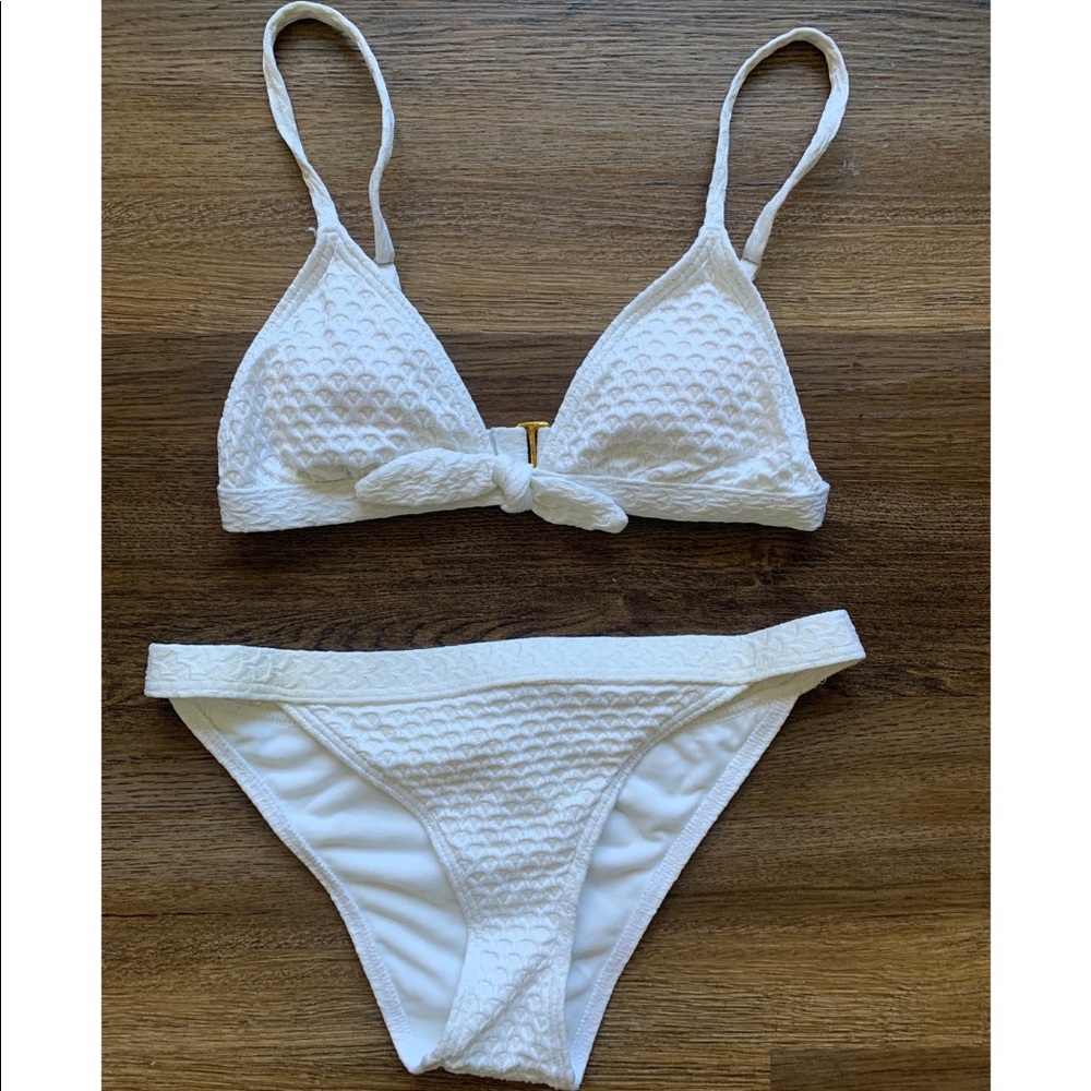 Basically new white bikini
